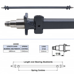 POUTRE D'ESSIEU - TA5G GD85G GD1*5G