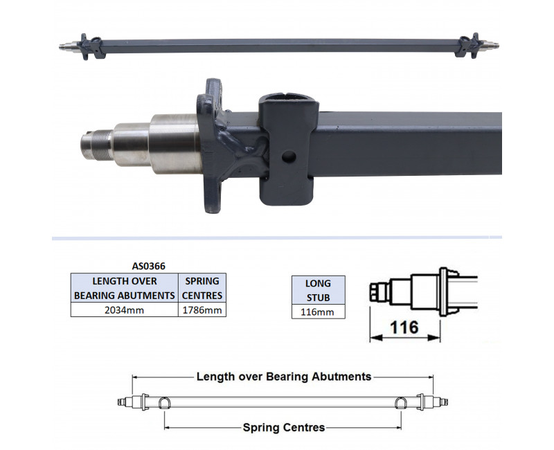 POUTRE D'ESSIEU - HBX511