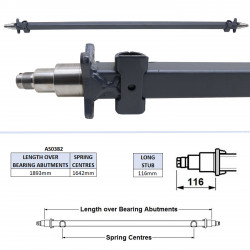 POUTRE D'ESSIEU - HB505R HB505RL