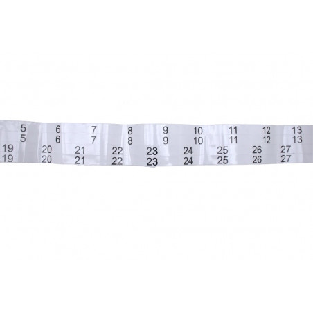 AUTOCOLLANT DE NUMEROTATION DE PARTITION EVENEMENTALE