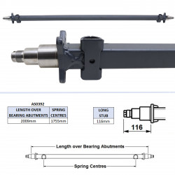 POUTRE D'ESSIEU - LT1*7G