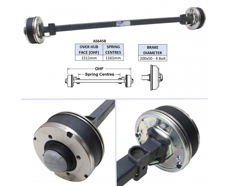 ESSIEU - GH*4, (CABLES DE FREIN À L'AVANT)