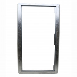 CADRE EXTERIEUR GALVANISE PORTE DE VISITE
BV*6 HAUTEUR 1.83