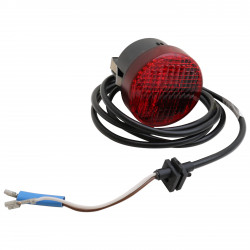 ROUNDPOINT 2 LED ANTIBROUILLARD 1.8M + PELLES + PASSE-FIL 12V - (37-7600-707)