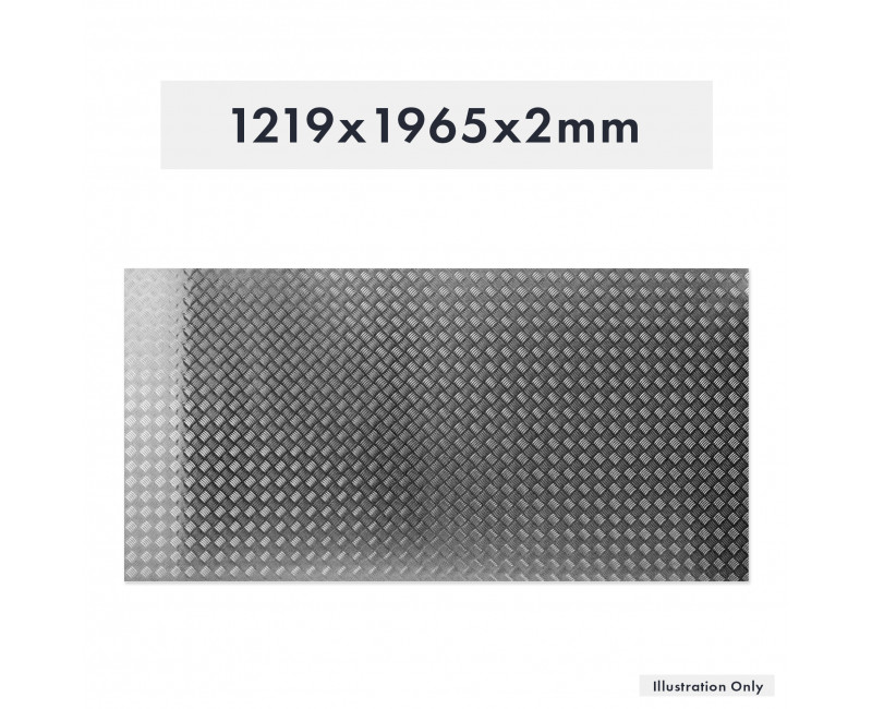 PLAQUE DE SEUIL EN ALUMINIUM 1219X1965X2MM P6E