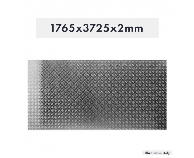 PLAQUE DE SEUIL EN ALUMINIUM 1765X3725X2MM GP126