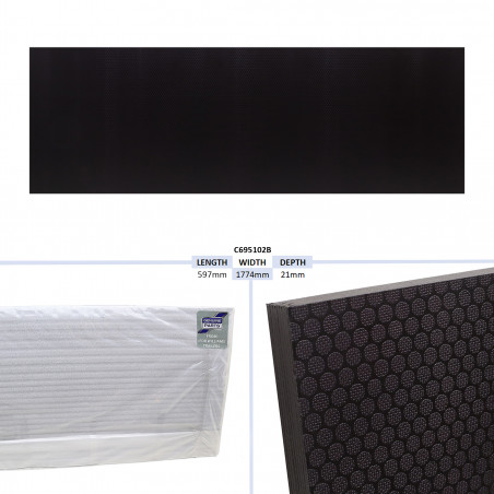 PLANCHER EN CONTREPLAQUE - GP126 TAILLE - 1774 X 597 X 21MM