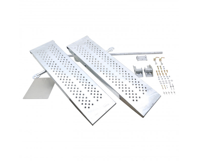 KIT D'INSTALLATION DE RAMPES REGLABLES 1,2 M - GP1*6 (ROUE 175)