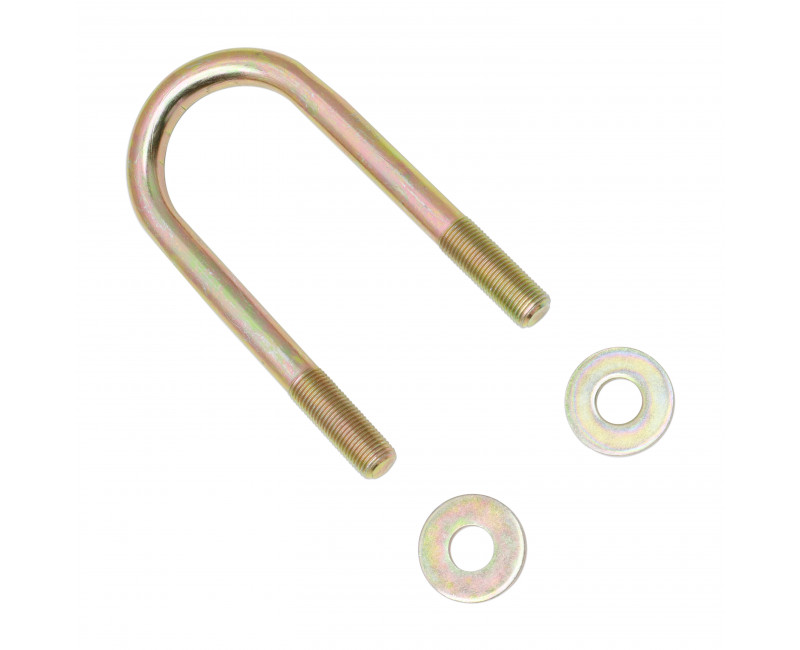 BOULON EN U D'ESSIEU - M12 - 125 MM X 75 MM AU TOTAL 4 LAMES (A PARTIR DE 3/90)