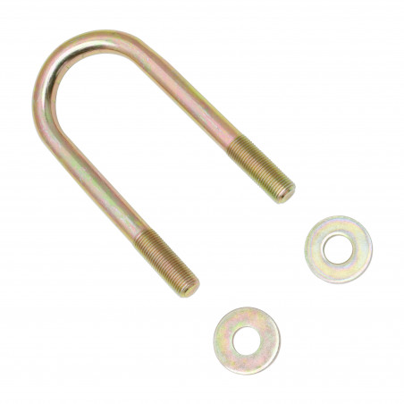 BOULON EN U D'ESSIEU - M12 - 125 MM X 75 MM AU TOTAL 4 LAMES (A PARTIR DE 3/90)