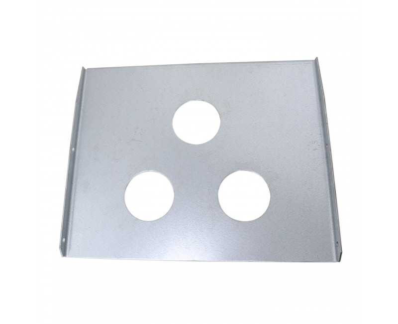 PLAQUE ARRIERE DU BAC À BATTERIE CT177