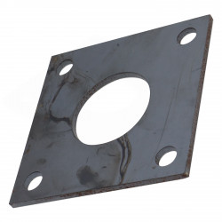 SUPPORT-PLAQUE ARRIERE TROU 1-3/4PO