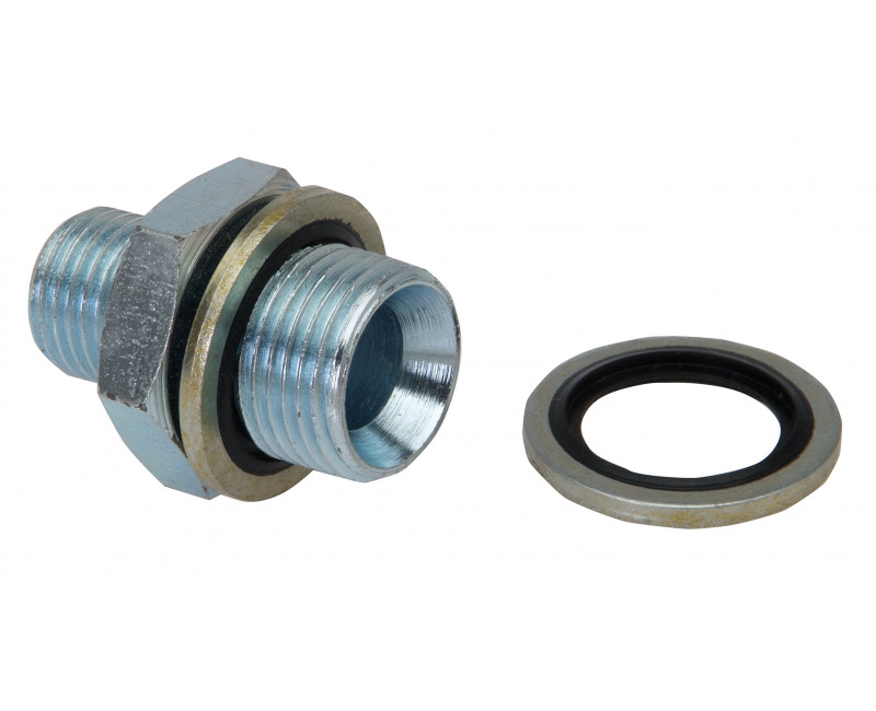 RACCORD 3/8" BSP À 1/4" BSP MALE À MALE