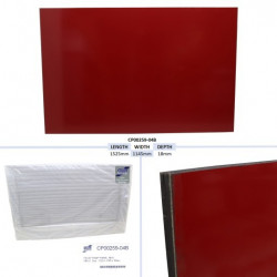 PANNEAU DE RAMPE AVANT, ROUGE - HB403, HB506 TAILLE - 1525 X 988 X 18MM