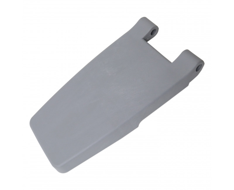 CHARNIERE DE PORTE DEMI COMMUNE - GRIS ARGENT