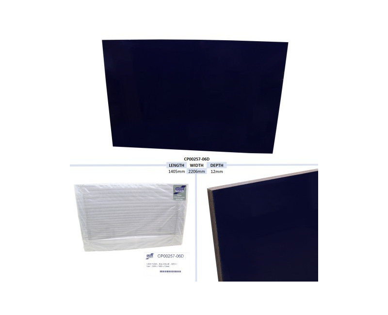 PANNEAU LATERAL, BALA BLEU - HB511 TAILLE - 2206 X 1405 X 12MM