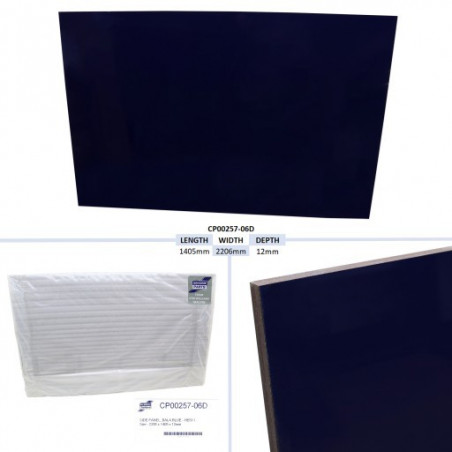 PANNEAU LATERAL, BALA BLEU - HB511 TAILLE - 2206 X 1405 X 12MM