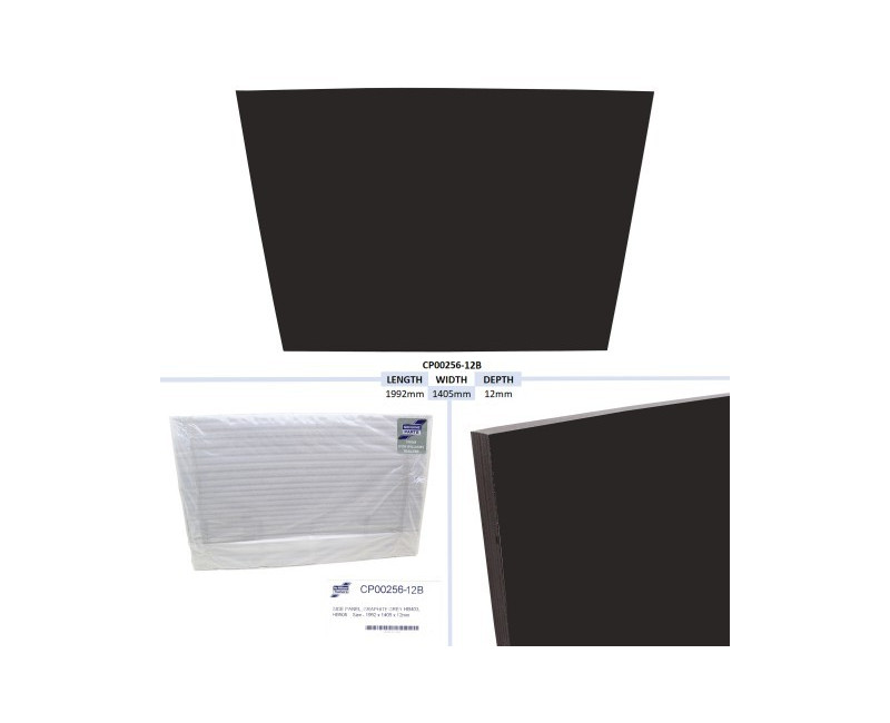 PANNEAU LATERAL, GRIS GRAPHITE - HB403, HB506 TAILLE - 1992 X 1405 X 12MM
