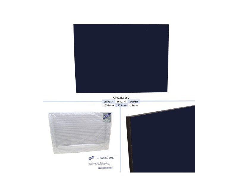 PANNEAU DE RAMPE ARRIERE, BALA BLEU - HB511 TAILLE - 1651 X 1525 X 18 MM