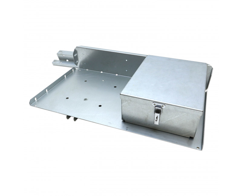 ENSEMBLE SUPPORT ROUE DE SECOURS ET BOITE A OUTILS - CT177