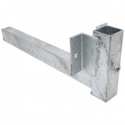 RECEVEUR DE RIDELLE DE FAÇADE BOULONNE