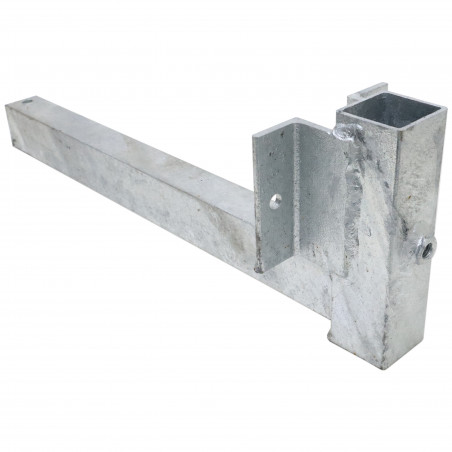 RECEVEUR DE RIDELLE DE FAÇADE BOULONNE