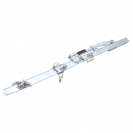 MONTANT ARRIERE GAUCHE (POUR REHAUSSES) ENSEMBLE COMPLET - TT85