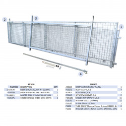 KIT REHAUSSES GRILLAGEES  - GP106H