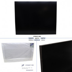 PANNEAU LATERAL, NOIR - HB511 TAILLE - 2206 X 1405 X 12MM