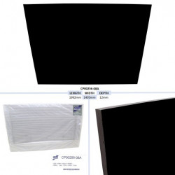 PANNEAU LATERAL, NOIR - HB403, HB506 TAILLE - 1992 X 1405 X 12MM