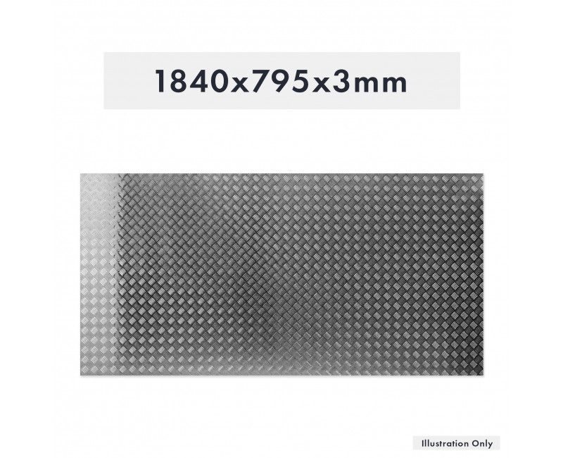 PLAQUE DE SEUIL EN ALUMINIUM 1840X795X3MM (TS0206)