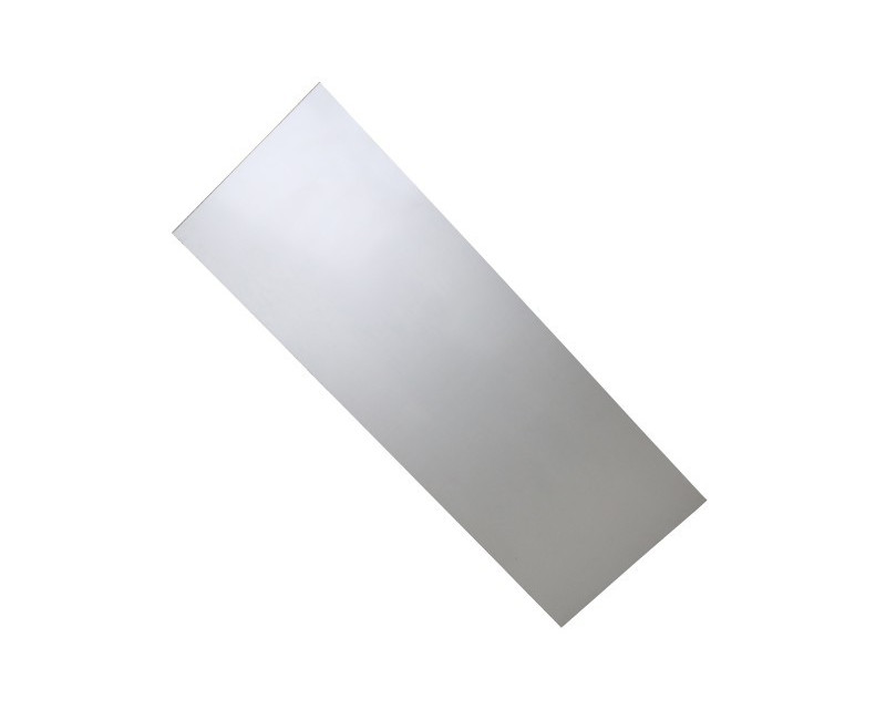 TÔLE AU DESSUS DE PORTE DE VISITE HB510 AVEC TROU FENATRE ARGENT