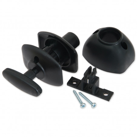 EVENTA/BIAB - RETENUE DE PORTE - PLASTIQUE NOIR