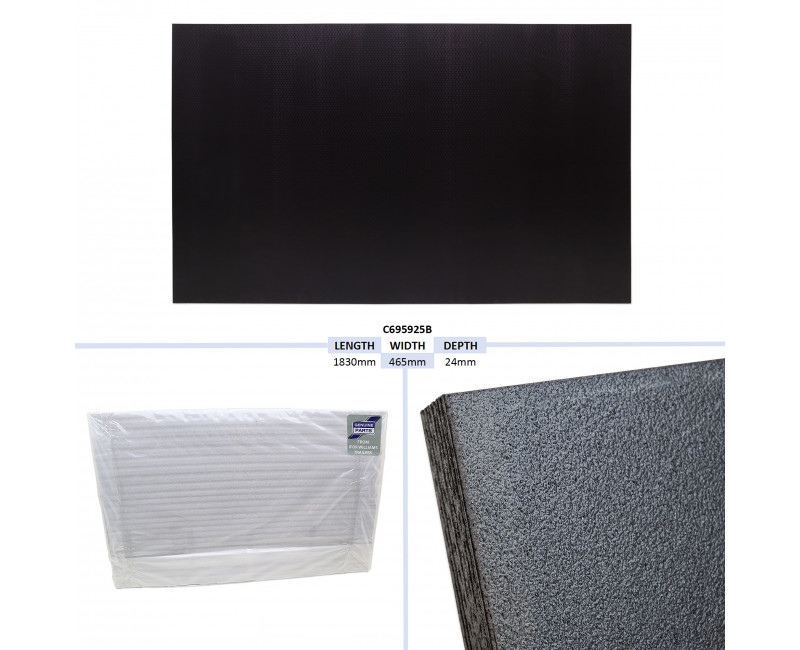 PLANCHER EN CONTREPLAQUE - GH106/126/146 DIMENSIONS - 1830 X 465 X 24 MM