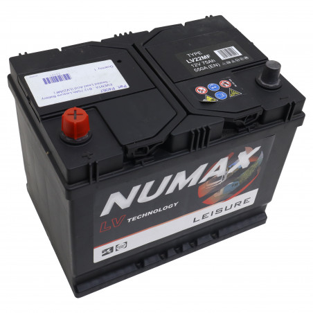 EVENTA/BIAB - ELECTRIQUE 12V - BATTERIE DE LOISIRS B12 75AH