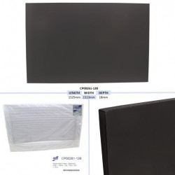 PANNEAU DE RAMPE ARRIERE, GRIS GRAPHITE - HB506 TAILLE - 1525 X 1523 X 18MM