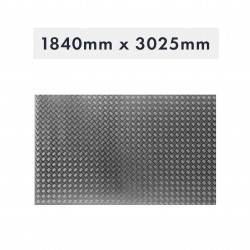 PLAQUE DE SEUIL EN ALUMINIUM 1840X3675X2MM GX106