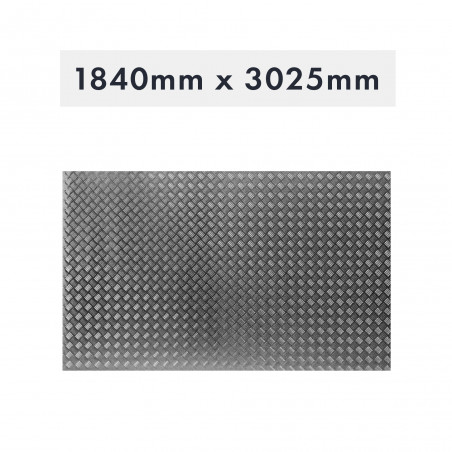 PLAQUE DE SEUIL EN ALUMINIUM 1840X3675X2MM GX106