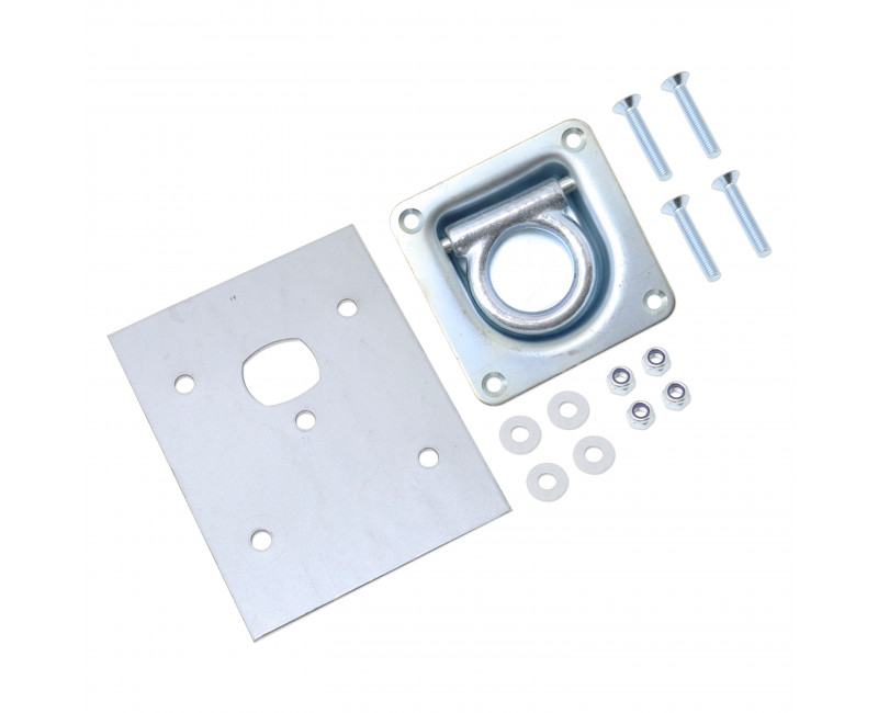 ANNEAU D'ARRIMAGE ENCASTRE 500KG LT/ML - PLANCHERS EN CONTREPLAQUE (SIMPLE)