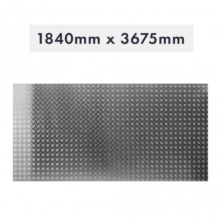 PLAQUE DE SEUIL EN ALUMINIUM 1840X3675X2MM GX126