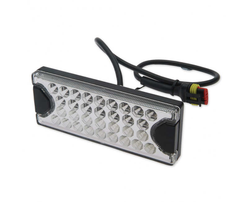 ECLAIRAGE - FEU - COMBINAISON LED FOG/REVERSE 12/24V 0.5M GAMMES GD, GX, & GP