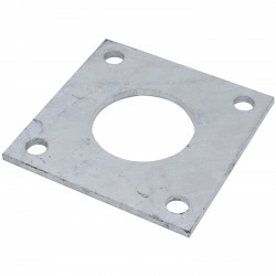 SUPPORT-PLAQUE ARRIERE 2PO.TROU