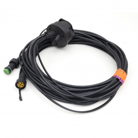 FAISCEAU DE CABLAGE DE 5,5 M, PRISE 13 BROCHES, CABLE A 8 CONDUCTEURS (FEUX DE BROUILLARD A DROITE/FEUX ARRIERE A GAUCHE) GD1*5, GD106, GX5 ET GX6, GP106 ET 126