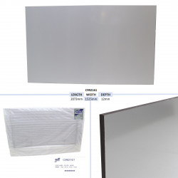 PANNEAU LATERAL, ARGENT - HB401, HB505 TAILLE - 2073 X 1525 X 12MM