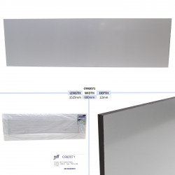 PANNEAU AVANT GAUCHE, ARGENT - HB510 TAILLE - 1525 X 600 X 12MM