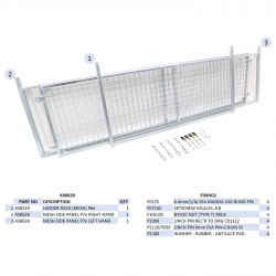 KIT REHAUSSES GRILLAGEES - P7E/P7B (RAMPE)