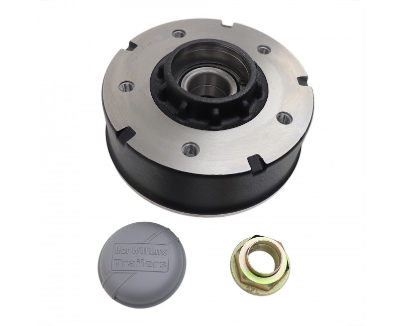 KIT MOYEU ET ROULEMENTS - 200X50 5 GOUJONSMONTES GENERALEMENT SUR LES REMORQUES 3 ESSIEUX IFOR WILLIAMS