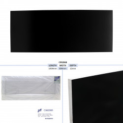 PANNEAU DE PORTE D'INSPECTION, NOIR - HB510, HB505, HB401 TAILLE - 1434 X 604 X 12 MM