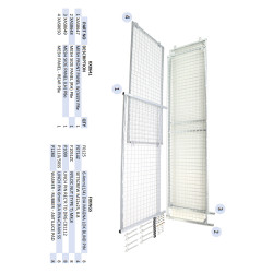 KIT REHAUSSES GRILLAGEES- P8E/P8B (HAYON)