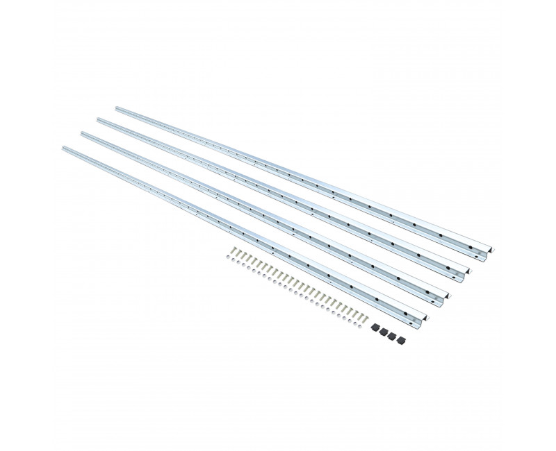 KIT DE MONTAGE BAT FLANC TELESCOPIQUE PLEINE LARGEUR